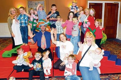 Home-Start party sparks into life