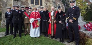 HMS Chiddingfold crew are special guests