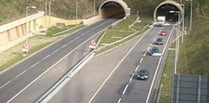 Two-car A3 tunnel crash