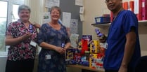 Hospital folk donate to egg-cellent cause