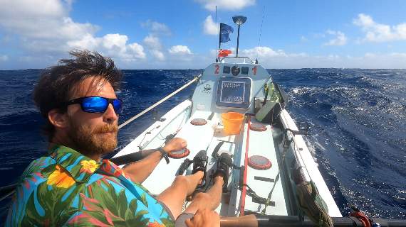 Proud father tells of son s epic 3 000 mile solo Atlantic row