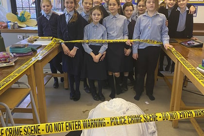 St Ives pupils solve murder mystery