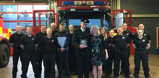 Retirement party held for former Haslemere Fire Station commander