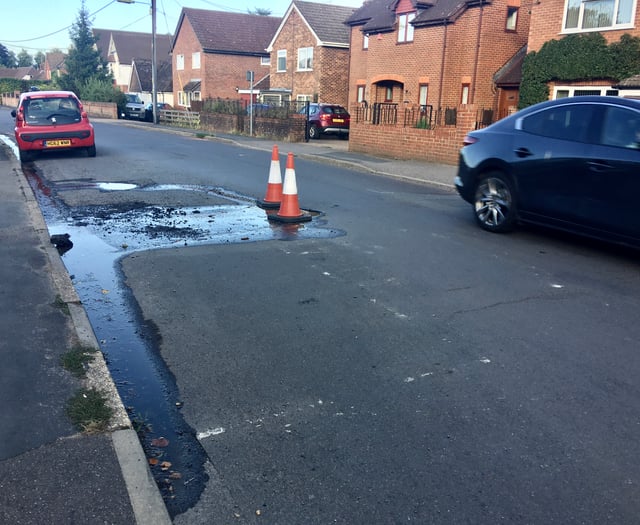 Chawton Park Road water leak in Alton fixed after five-week delay