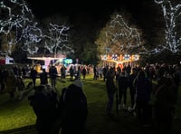 Grayshott’s Christmas lights turned on