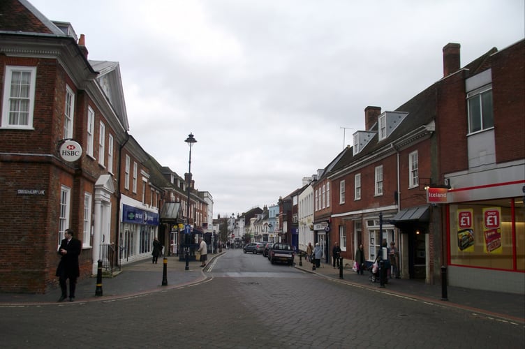 The HSBC branch in Alton High Street, January 25th 2012.