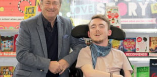 TV gardener Alan Titchmarsh gives speech at Treloar’s in Holybourne