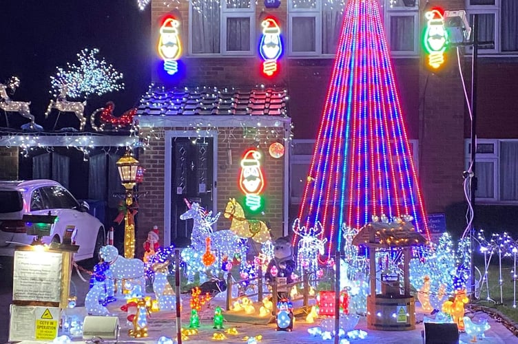 Phyllis Tuckwell Hospice's Christmas Lights Tour runs until December 31