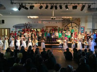 Nativity at St Matthew's in Blackmoor reached for the stars