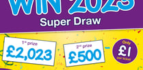 Chance to win £2,023 in Phyllis Tuckwell's Win 2023 Super Draw!