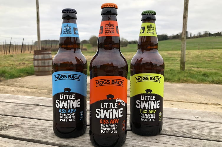 Hogs Back Brewery Little Swine full range