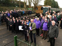 Watercress Line gets a belated gift from the late Queen