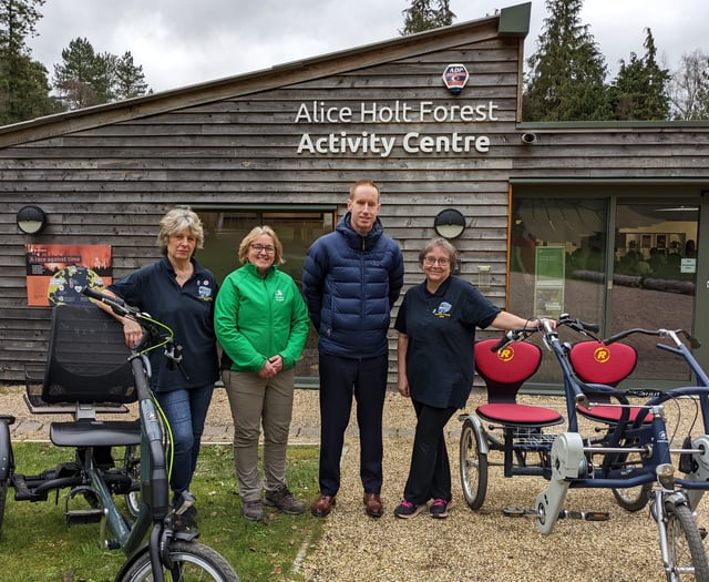 Flourish in the Forest dementia-friendly sessions launch at Alice Holt