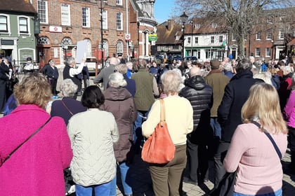 More than 300 Good Friday worshippers parade through Petersfield