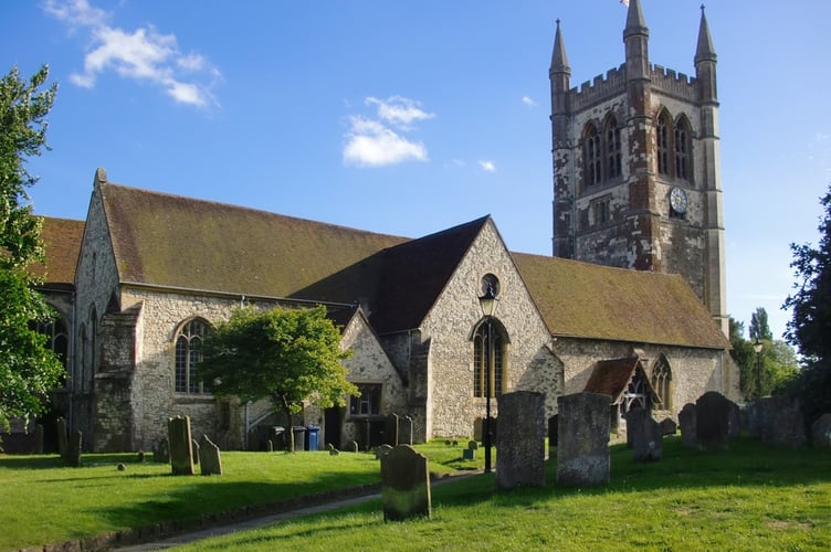 St Andrew's Parish Church in Farnham