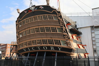 Police pledge to Hampshire's veterans community signed on HMS Victory