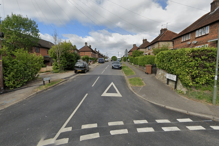 Border Road, off Critchmere Lane in Haslemere