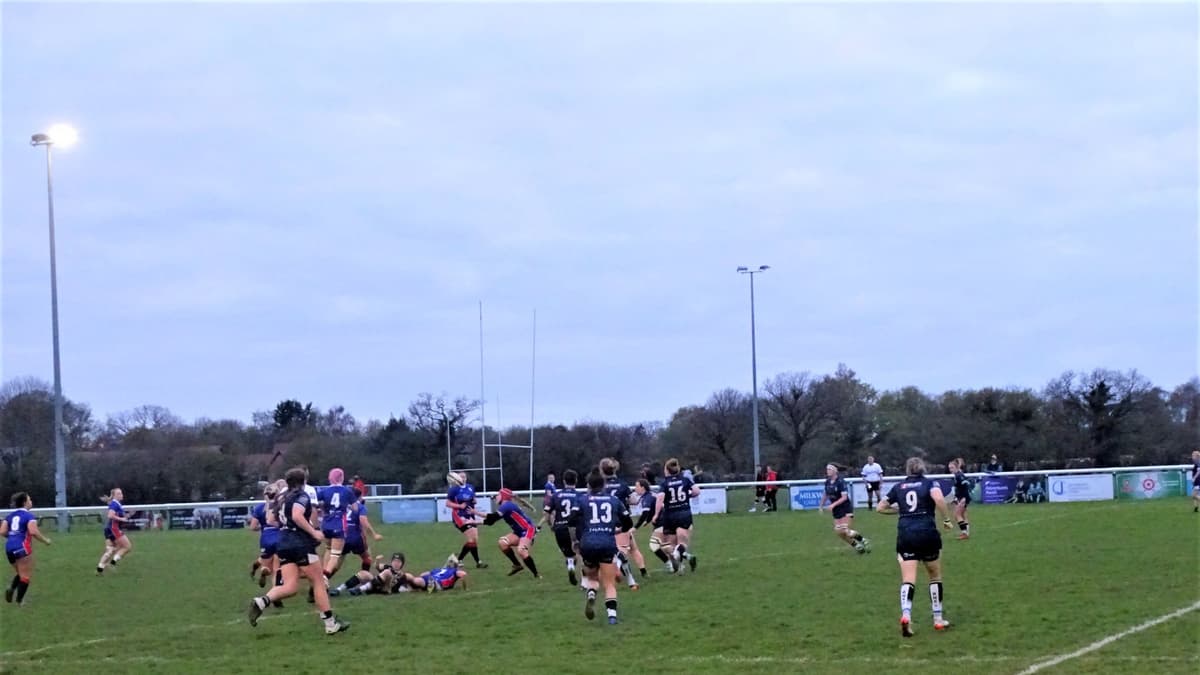 Petersfield Rugby Club host match between Hampshire Women and Royal ...