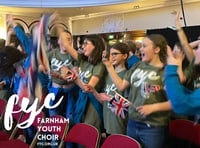 Farnham Youth Choir on top of the world after gold-winning performance