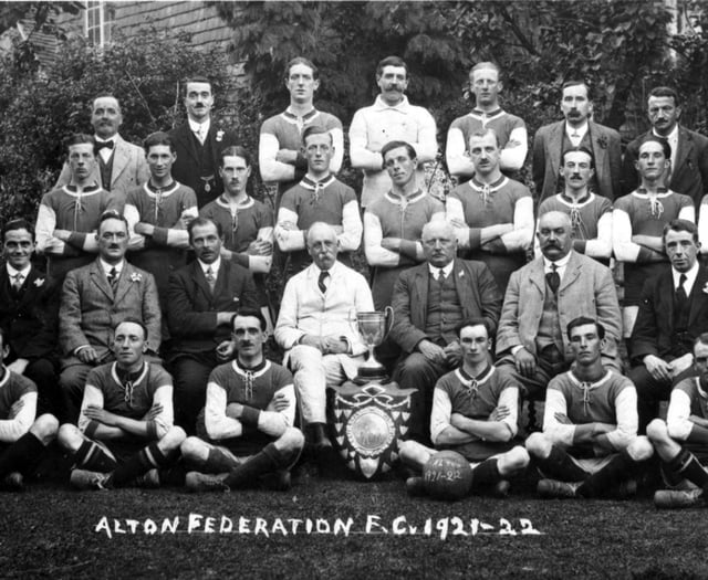 Looking back on a winning season for Alton footballers 100 years ago