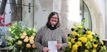 Coronation flower festival at St Peter's Church in Ropley