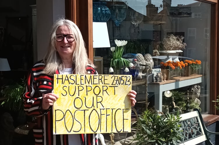 Many Haslemere businesses have signed the 'Save Haslemere post office' petition