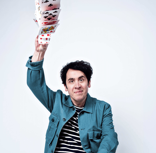 Award winning comedy magician Pete Firman coming to Farnham Maltings