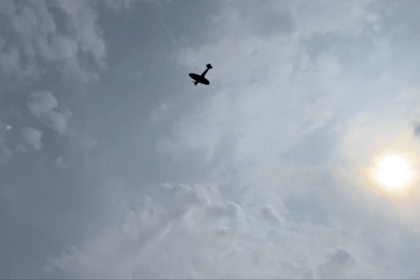Video: Spitfire and RAF helicopter fly-past opens 50th Frensham Fayre