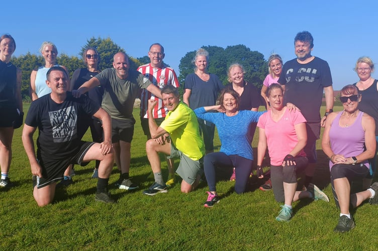 Body Fitness Camp group picture