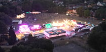 Incredible drone photos capture Hale Carnival from the air at night