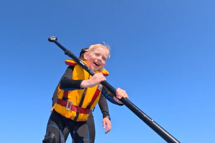 Dexter's taking on epic paddleboarding feat for The Azaylia Foundation