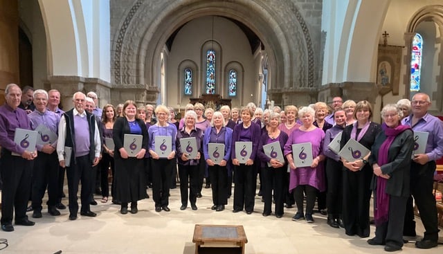 Petersfield Community Choir's concert is a blazing success