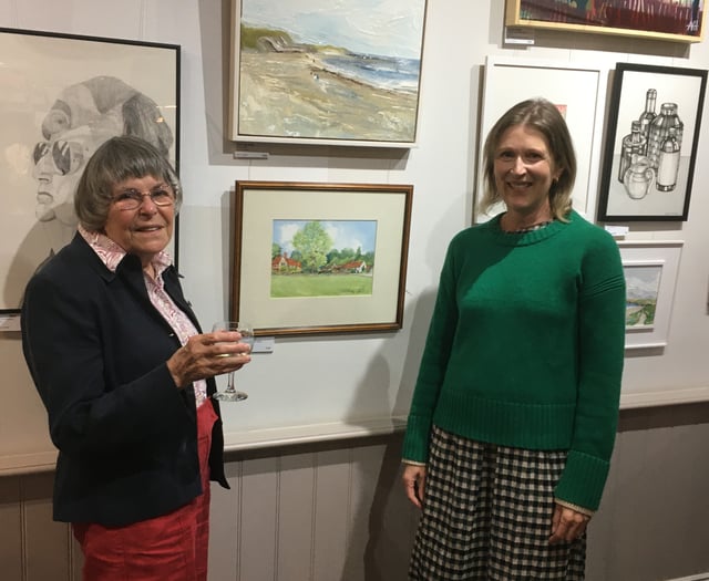 Art buzz at Fernhurst Hub after first Open Call Art Exhibition 