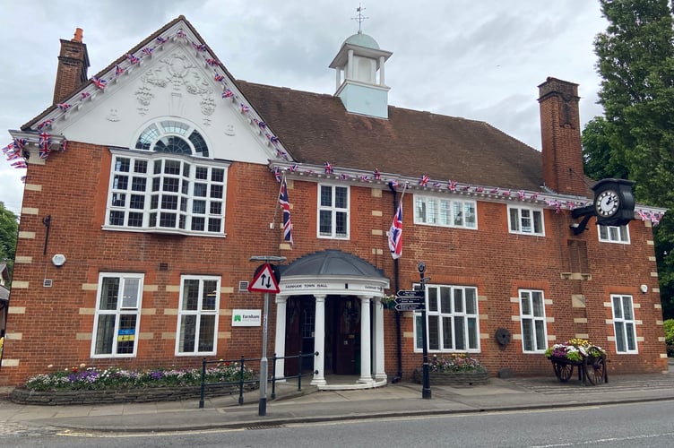 Farnham Town Council offices in South Street