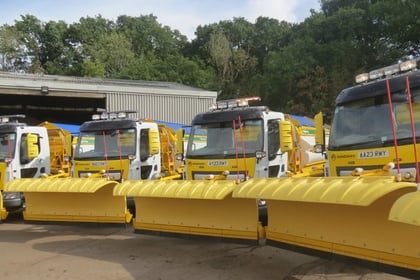 Snow joke: Surrey's new gritters need cool names – with a frosty twist