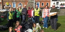 Alton autumn litter pick improved after takeaway mess