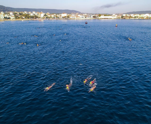 Friend's MND fight inspires Europe to Asia swim for Doddie Weir cause