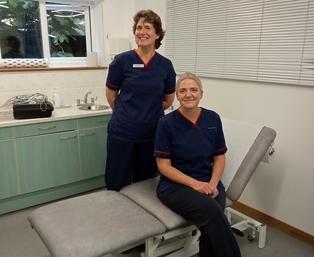 Grayshott Surgery gets new treatment couch thanks to donations