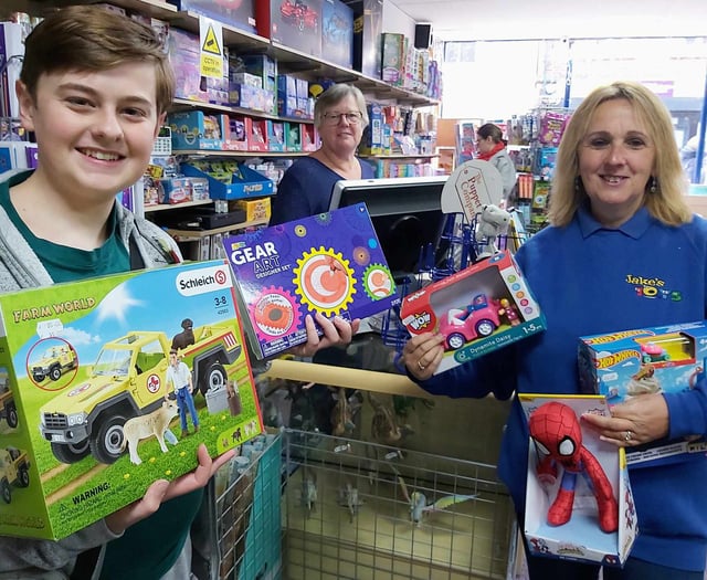 Not so average Joe launches Petersfield toy appeal