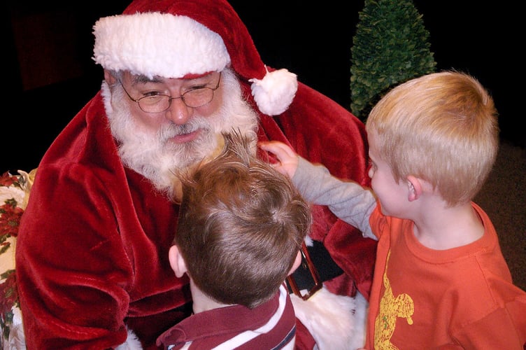 Stock image santa