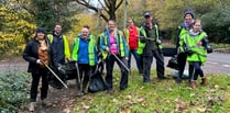 A team of litter-pickers cleaned up Hindhead Road, will you help?