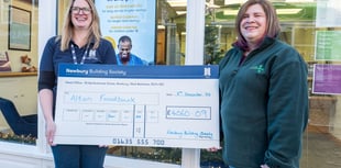 Alton Foodbank receives £4,000 donation from Newbury Building Society