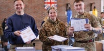 Christmas boxes for Odiham children with parents serving overseas