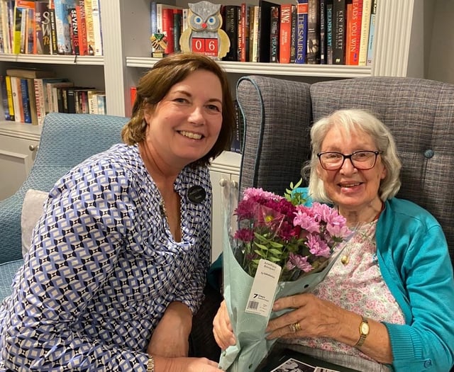 A remarkable journey: Care home resident publishes her second book