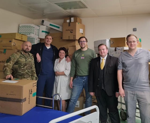 UK Friends of Ukraine delivers medical supplies to Ukraine hospitals