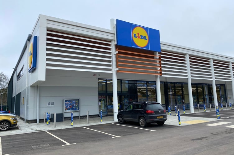 Lidl, Mill Lane, Alton, February 20th 2024.