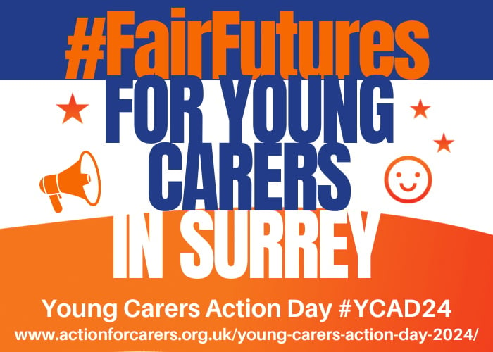 The theme of this year's Young Carers Action Day on March 13 is Fair Futures for Young Carers, emphasising the impact of caregiving on education and career prospects