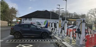 Electric car chargers built without permission at A3 Liphook services