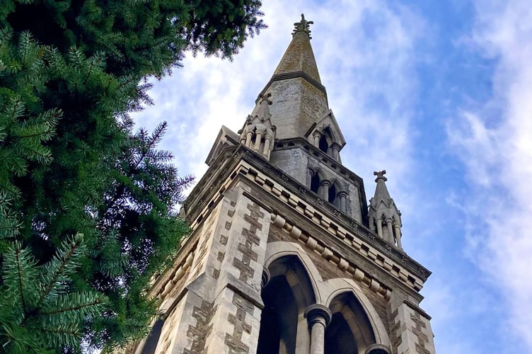 The Spire Church in South Street, Farnham