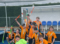 Alton's under-tens celebrate England Hockey tournament success